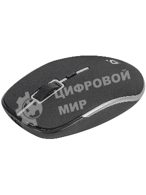 Мышь беспроводная Defender Hit MB-775 черный, 1600 dpi, радиоканал, USB, кнопки - 4