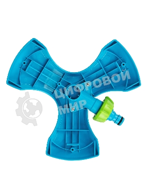 Разбрызгиватель вращающийся LUXE Palisad 3 лопасти, утяжеленная база