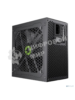 Блок питания GameMax GX-650 Modular, 650Вт, 80 PLUS Gold, 120мм, модульный, черный