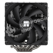 Кулер для процессора Thermalright Peerless Assassin 120 SE черный (4-pin PWM, 155мм, Ni/Cu, 6x6мм, 2x120мм, 66.17CFM, 25.6dBA, 1550RPM, S: 1200, 1700, 1851, 115X, AM4, AM5, silver, black)