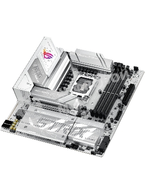 Материнская плата ASUS ROG STRIX B860-G GAMING WIFI, LGA 1851, Intel B860, 4xDDR5, 4xSATA, 4xM.2, 1xPCIe 5.0 x16, 1xDP, 1xHDMI, 1xThunderbolt 4, 1x 2.5Gb LAN, 1xUSB-C 20Gbps, 1xUSB-A 10Gbps, 3xUSB-A 5Gbps, 4xUSB-A 2.0, 2x3.5 мм, 7.1, mATX