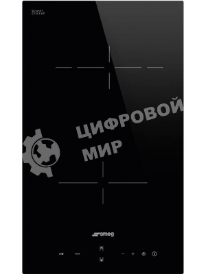 Электрическая домино SMEG SE232TX1 Cтеклокерамическая варочная панель, 30 см, прямой край в рамке из нержавеющей стали