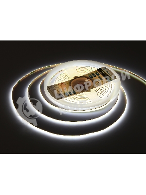 Светодиодная лента Ambrella light GS4603 COB 384Led/ 7W m/ 24V IP20 6500K/ 5m*3mm*2mm (2 конт.)