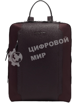 Рюкзак женский Piquadro Lyra CA7042W92T/BO2 бордовый нейлон/натур.кожа
