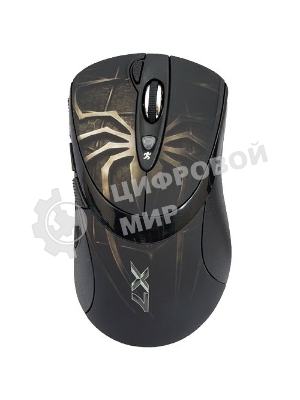 Мышь проводная A4Tech XL-747H коричневый, 3600 dpi, USB, кнопки - 7