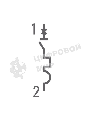 Выключатель автоматический модульный 1п B 6А 4.5кА ВА 47-63 PROxima EKF mcb4763-1-06B-pro