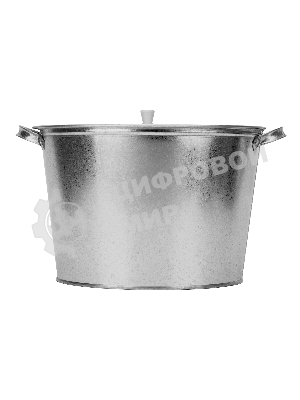 Бак Россия для воды оцинкованный с крышкой 20л, 67548
