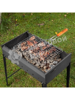 Решетка-гриль Camping Palisad 300х400 мм, хромир.