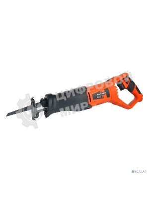 Пила сабельная сетевая PATRIOT RS 808LED, регулировка скорости, поворотная рукоять, 850Вт