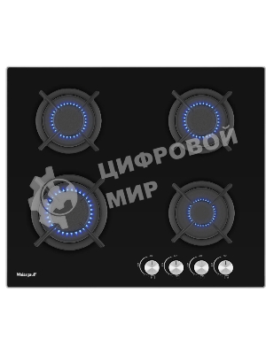 Газовая варочная панель Weissgauff HG 640 BG