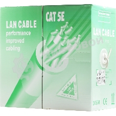 Кабель сетевой Premier 23-115 305 UTP 4 пары cat.5E solid CCA 305м серый