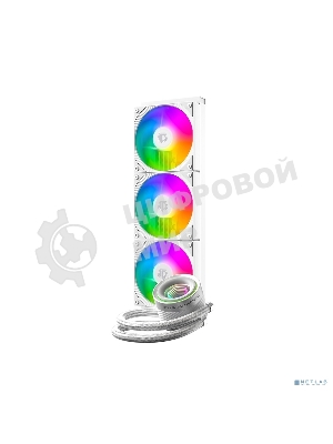 Система жидкостного охлаждения ID-Cooling FX360 Inf ARGb белый 120мм алюминий+медь 2000rpm 27.2db 4-pin 350W