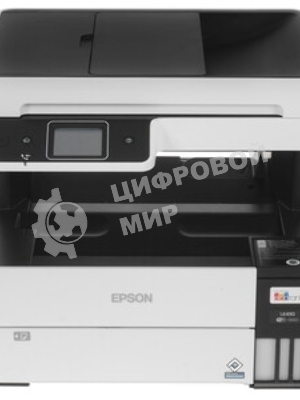 МФУ струйное Epson L6490 (C11CJ88405), A4, цветной, печ. до 17 стр/мин. (ч/б) до 9.5 стр/мин. (цвет), 1200 x 4800 dpi (печать) 1200x2400dpi (скан.), USB, RJ-45, Wi-Fi