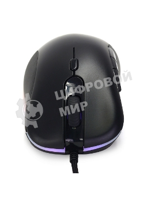 Мышь проводная Crown CMGM-904 черный, 7000 dpi, USB, кнопки - 7