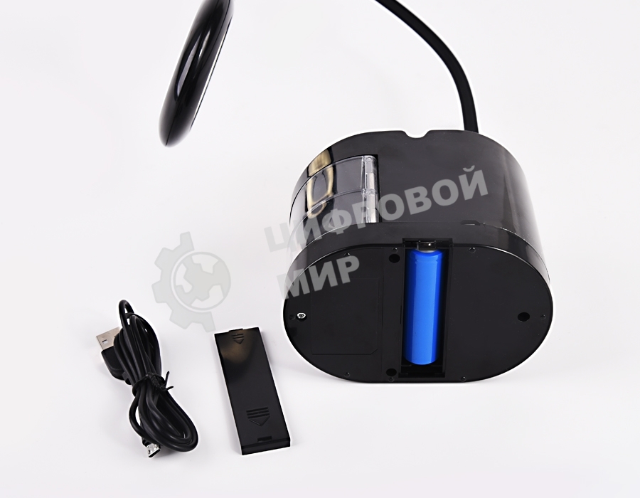 Настольная светодиодная лампа Ambrella light DE562 BK черный LED 4200K 4W
