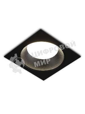 Светильник Ambrella light TN52339 SBK черный песок GX53 max 12W 115*115*25