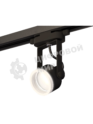 Светильник Ambrella light XT6602084 PBK/FR черный полированный/белый матовый MR16 GU10 (C6602, N6245)
