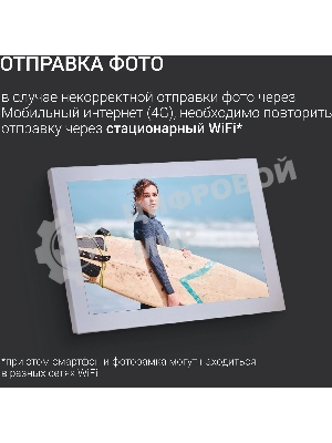 Фоторамка Digma 10.1