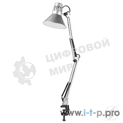 Лампа настольная ЭРА N-121 N-121-E27-40W-W белый Светильник настольный, цоколь E-27, 40 Вт