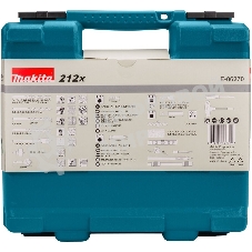 Набор принадлежностей Makita E-06270 212 предметов (жесткий кейс)