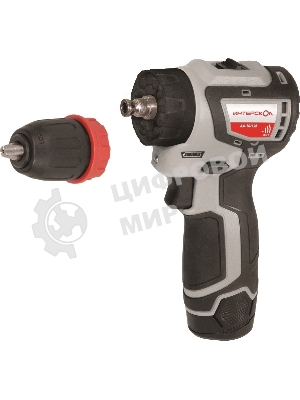 Дрель-шуруповерт ИНТЕРСКОЛ ДА-10/12В 36, 12 В, 2 Ач, 36 Нм, бесщеточный