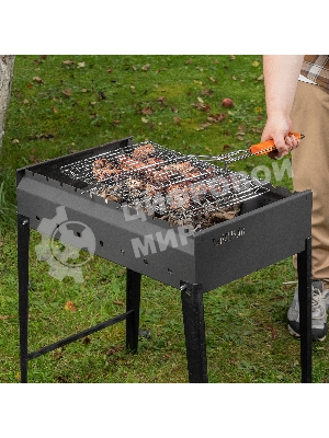 Решетка-гриль Camping Palisad 300х400 мм, хромир.