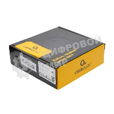 Кабель Cablexpert FPC-5051E-4-CU-OUT/100, FTP outdoor 4x2x0.51, медный, кат.5e, однож., 100м, box, черный