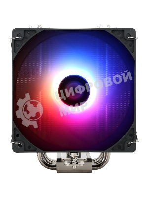 Кулер для процессора Thermalright Burst Assasin 120 ARGb (4-pin PWM, 154мм, Ni/CU, 6x6мм, ARGb, 1x120мм, 66.17CFM, 25.6dBA, 1550RPM, S: 1700, 1200, 115X, AM5, AM4)