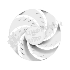 Вентилятор для корпуса Zalman ZM-AF120R ARGb белый, 120 мм, 1500 об/мин, 24.3 дБ, 4 pin