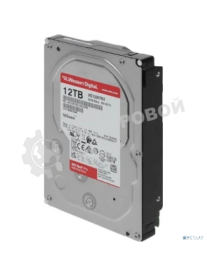 Жесткий диск WD SATA-III 12Tb WD122KFBX NAS Red Pro (7200rpm) 512Mb 3.5