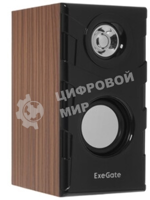 Акустическая система 2.0 ExeGate EX289694RUS Tango 316 (питание USB, 2х3Вт (6 Вт RMS), 80-20000Гц, дерево)