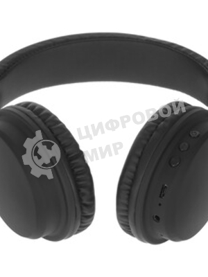 Беспроводные/проводные наушники Harper HB-210 черный, накладные, Bluetooth + проводной, складная конструкция, до 5 ч