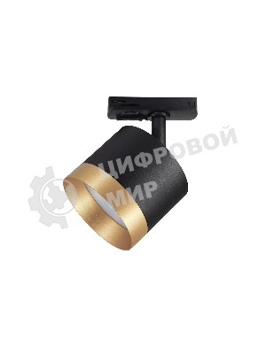 Трековый однофазный светильник Ambrella light GL5365 BK/GD черный/золото GX53 max 12W