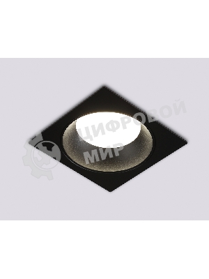 Светильник Ambrella light TN52339 SBK черный песок GX53 max 12W 115*115*25
