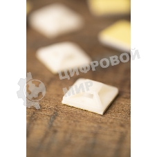 Площадка EKF plc-20x20 самоклеящаяся (20х20 мм.) белая (100 шт.) EKF PROxima