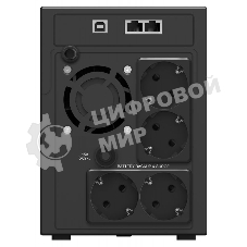 Источник бесперебойного питания Ippon Smart Power Pro II Euro 1600 960Вт 1600ВА черный