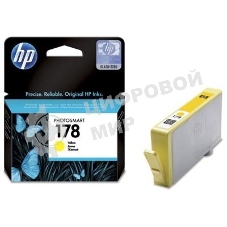 Картридж струйный HP №178 CB320HE желтый для HP C5383/C6383/B8553/D5463 (300 стр.)
