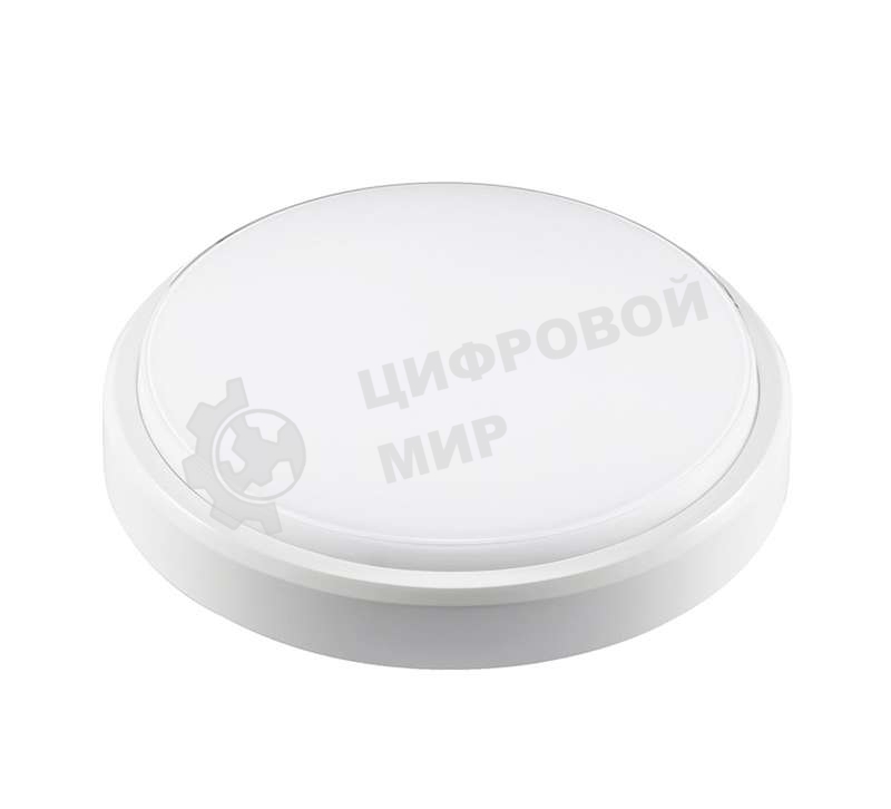 Светильник LED JazzWay PBH-PC2-RA 12Вт 4000К IP65 (аналог НПП) круглый белый