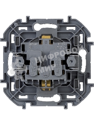Розетка 2К+З немецкий стандарт 16А 250 В антрацит