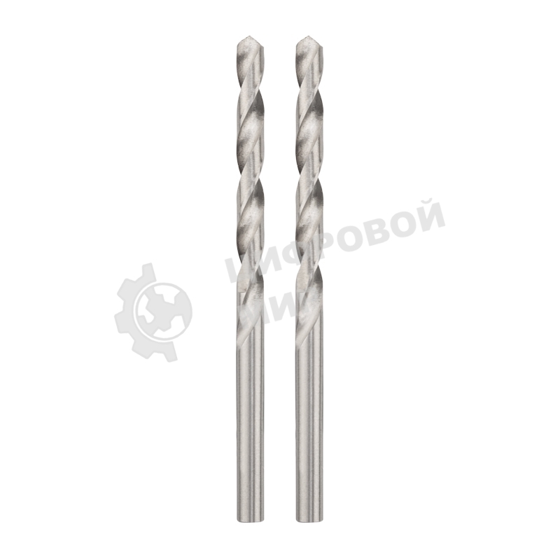 Сверло по металлу Kranz 3,5 мм HSS (2 шт. в упаковке) DIN 338