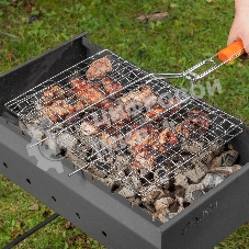 Решетка-гриль Camping Palisad 300х400 мм, хромир.