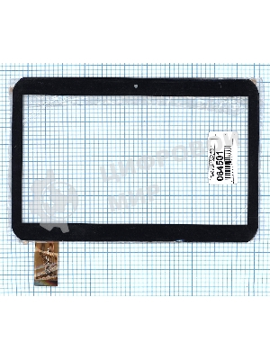 Сенсорное стекло (тачскрин) HN9001-CYHX9001-2 FHX (217x144мм), черное