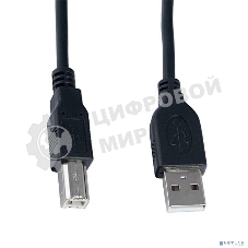 Кабель PERFEO USB2.0 A вилка - В вилка, длина 5 м. (U4104)