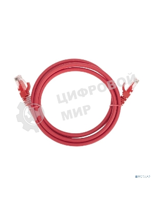Патч-корд U/UTP Rexant cat.6, RJ45-RJ45, неэкранированный, 26AWG, LSZH, красный, 1.5 м