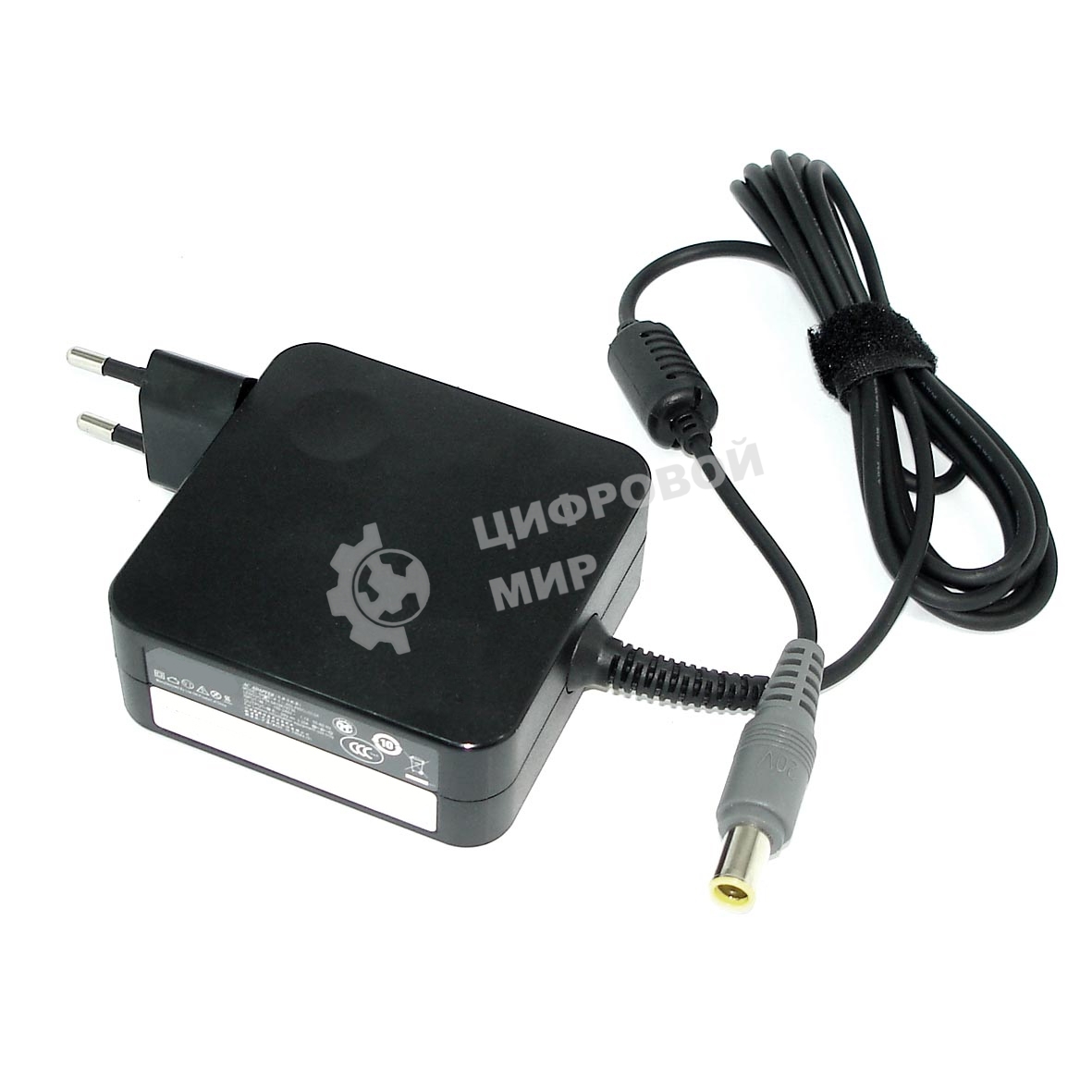 Блок питания (сетевой адаптер) для ноутбуков Lenovo 20V 3.25A 8pin 65W (quadrate case)