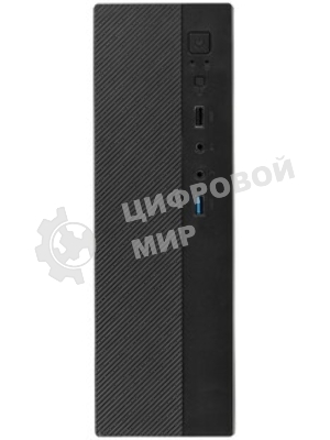 Компьютерный корпус Desktop ExeGate MI-301U-200 (mATX/mini-ITX, 1U-F200S 4см, 1хUSB+1хUSB 3.0, аудио, черный)