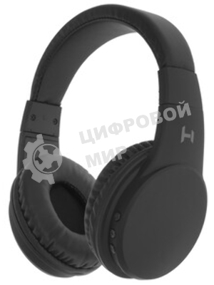 Беспроводные/проводные наушники Harper HB-210 черный, накладные, Bluetooth + проводной, складная конструкция, до 5 ч
