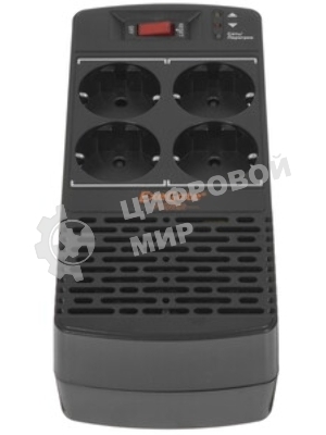 Стабилизатор ExeGate Power AD5000-1200 (1200VA/600W, диапазон 150...280В, 4 евророзетки)