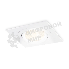 Встраиваемый поворотный точечный светильник Ambrella light TN102621 WH белый GU5.3 92*92*28