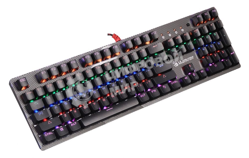 Клавиатура проводная A4Tech Bloody B810R NetBee USB черный